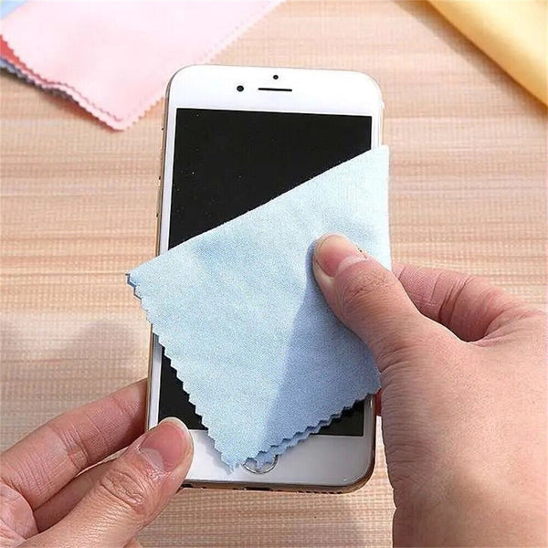 Microfiber Cleaning Cloth Camera Lens Eye Glasses Phone Screen Jewellery Wipes