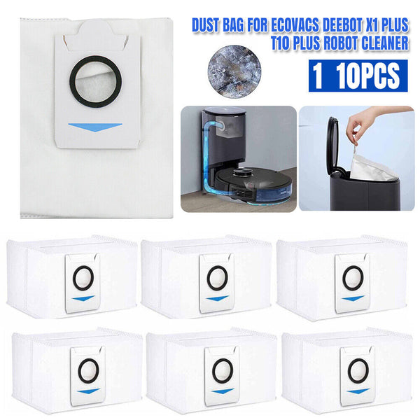 UP30x Dust Bag for Ecovacs Deebot X1/X1 Plus/T10/T10 Plus/X1 Omni Robot Cleaner