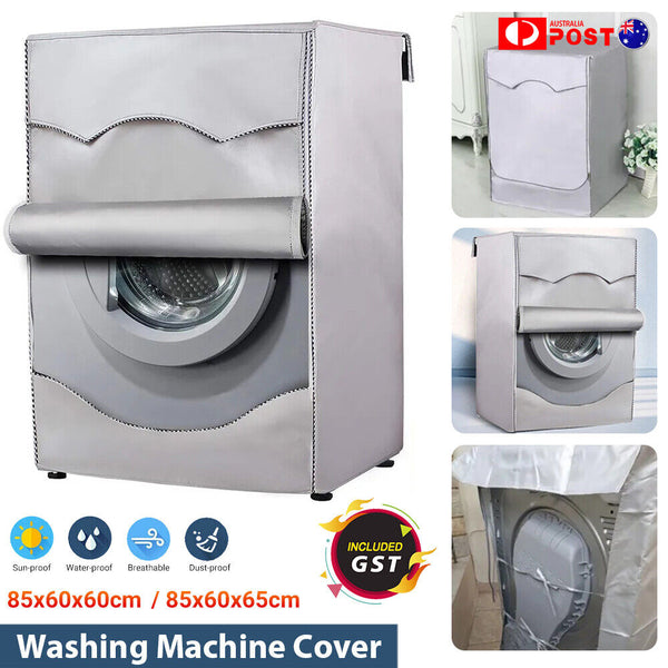 1/2 Waterproof Dustproof Sunscreen Washing Machine Cover Laundry Dryer Protector