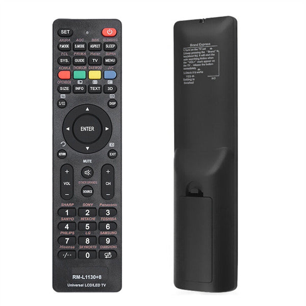 Universal TV Remote Control LCD/LED For Sony/Samsung/Panasonic/LG/TCL/Soniq AUS