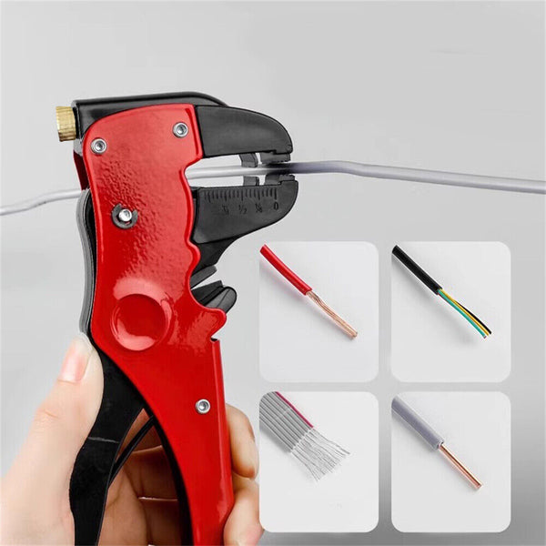 Automatic Wire Cutter Stripper Pliers Electrical Cable Crimper Terminal Tool