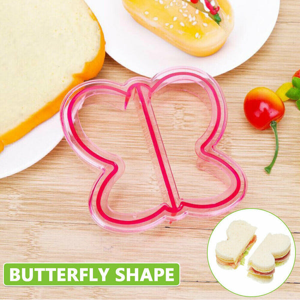 16x Sandwich Cutter Kids DIY Lunch Cake Toast Shape Mold Creative Bread Mould au