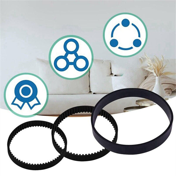 2/4/6PCS Replacement Vacuum Belt Set for Bissell ProHeat 2X Revolution Pet Pro