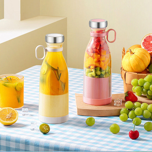 Electric Fruit Juicer Smoothie Maker Portable USB Blender Bottle Juice Shaker