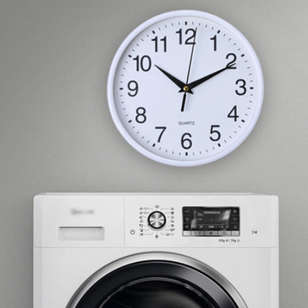 Wall Clock Quartz Round Square Wall Clock Silent Non-Ticking Battery Operated AU