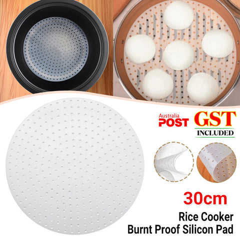 Rice Cooker Burnt Proof Silicon Pad 30cm Silicone Mat for Commercial Rice Cooker