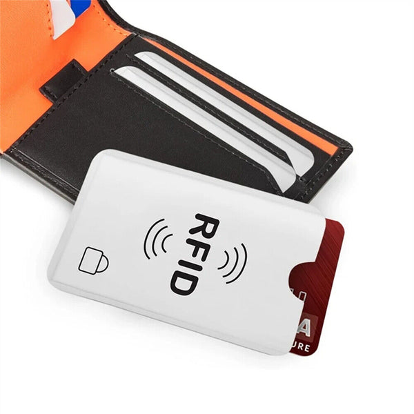 UP20X RFID Blocking Sleeve Secure Credit Debit Card ID Protector AntiScan Safety