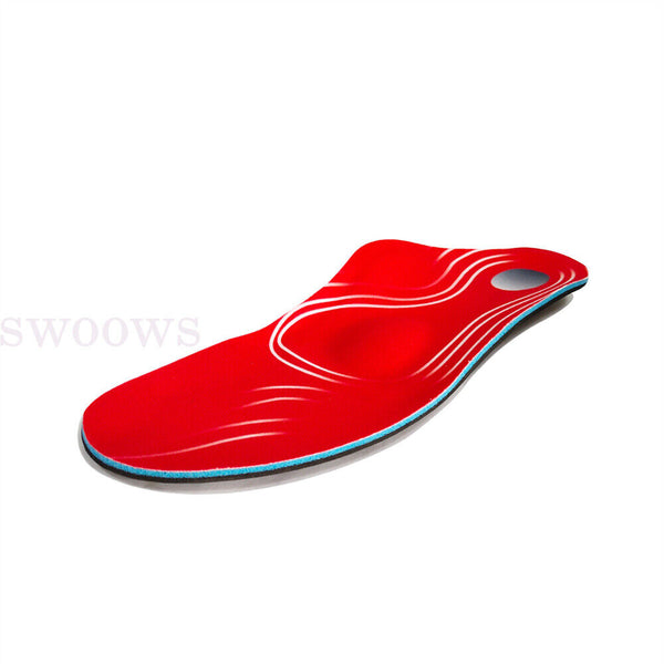 Orthotic Insoles Insert Shoes High Arch Support Plantar Flat Feet Fasciitis Foot