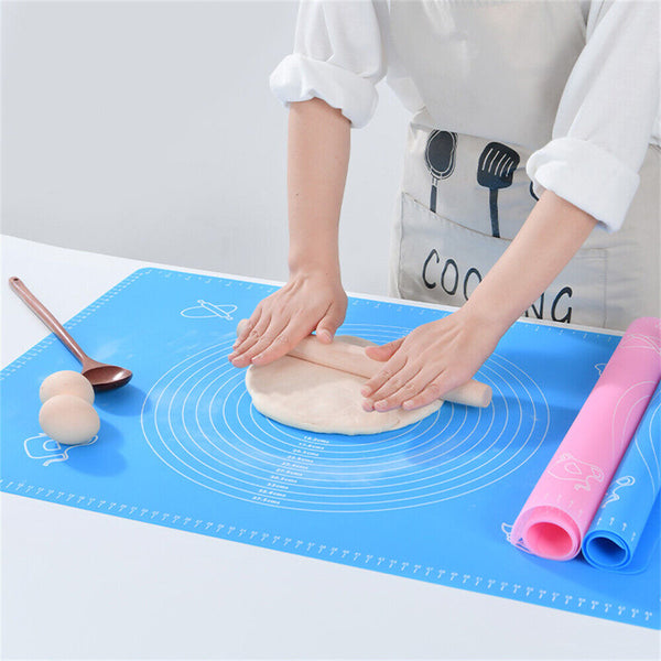 up to70X50 cm Silicone Baking Mat Pastry Bakeware Pad Clay Fondant sheet Large