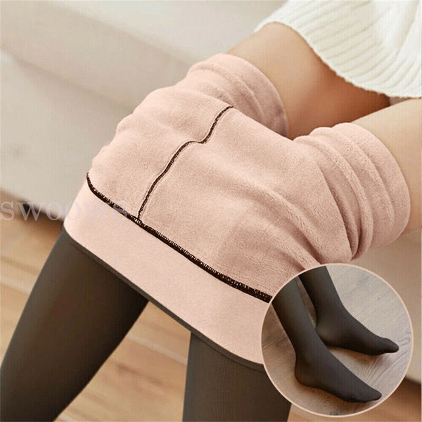 Sexy Women Lady Thermal Lined Pantyhose Tights Warm Fleece Tights Stockings