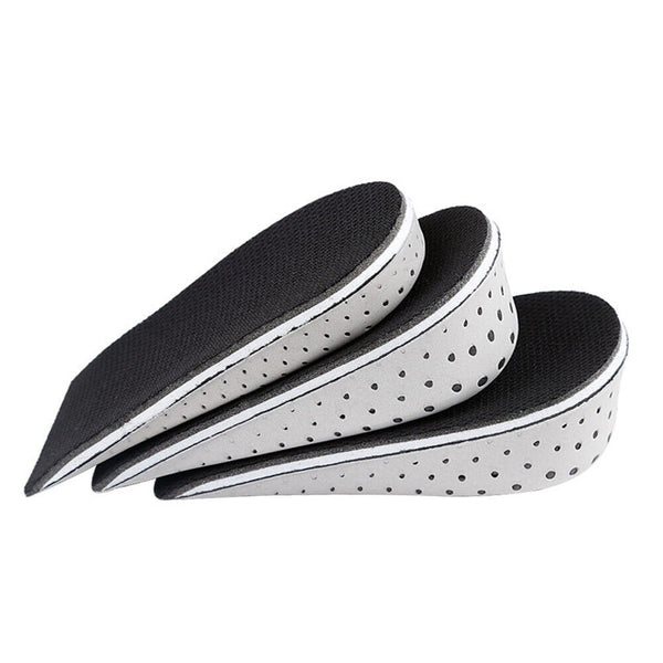 Unisex Insole Heel Lift Insert Shoe Pad Height Increase Cushion Taller Foot Pad