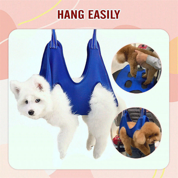 Pet Dog Cat Grooming Restraint Bags for Bathing Trimming Nail Hammock Helper +