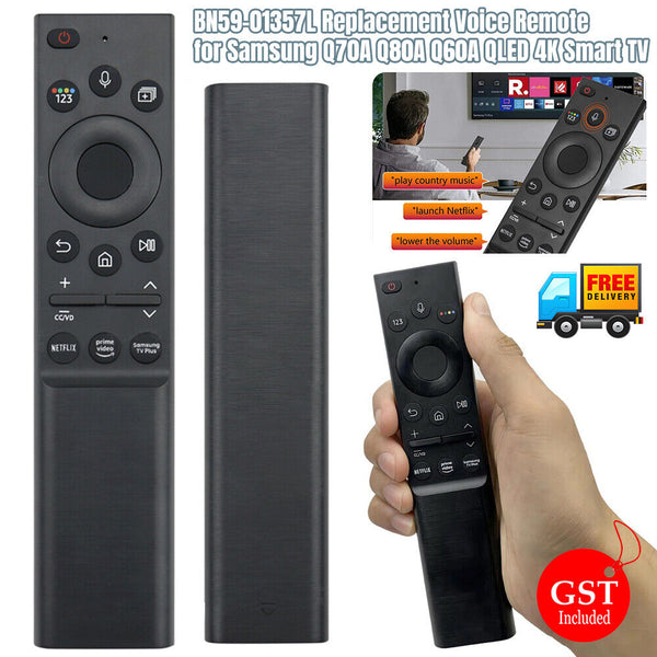 BN59-01357L Replacement Voice Remote for Samsung Q70A Q80A Q60A QLED 4K Smart TV