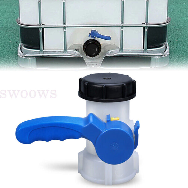 IBC Adapter Valve 75mm Shut-off Valve Outlet Valve For IBC Container Water Tank