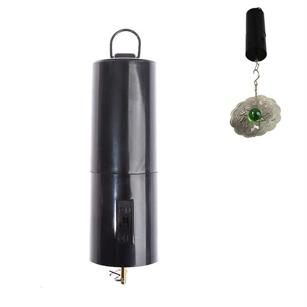 Revolving Mirror Ball Motor Battery Operated Disco Party Windchime Rotating19cm