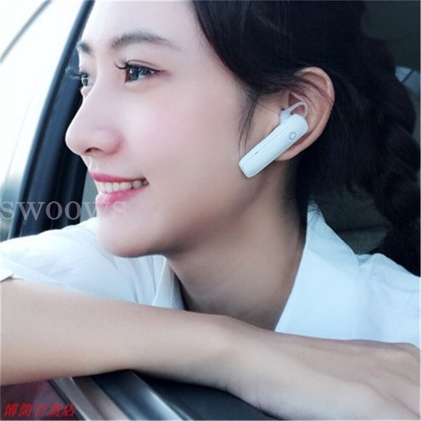 Bluetooth Earphone Handsfree Mic Wireless Headset Headphone Earpiece Earbud