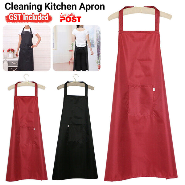 1-2x PVC Heavy Duty Waterproof Cleaning Kitchen plastic Commercial Butcher Apron