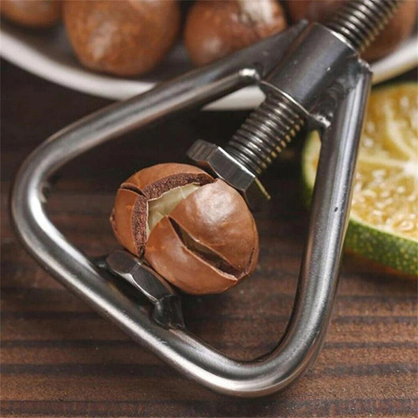 Nut Opener Nut Cracker Machine Manual Nut Sheller Tool Macadamia Opening Best AU