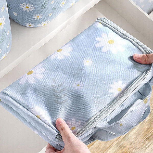 New Clothes Quilt Blanket Storage Bag Foldable Organizer Zipper Box Toy Laundry