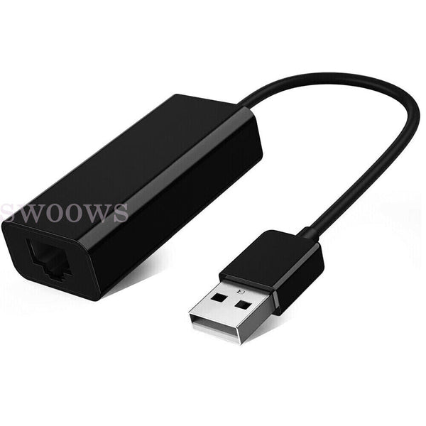 1/2x USB 2.0 to RJ45 Ethernet LAN Network Adapter 100 Mbps For PC Laptop Mac