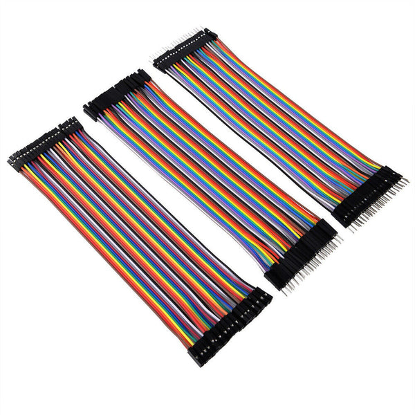 UP200PCS 10/15/30/40CM Dupont Cable Jumper Wire for Arduino RPi breadboard