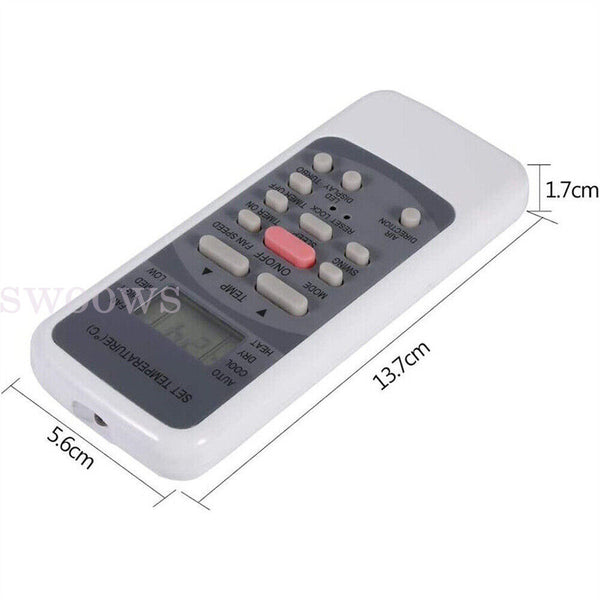 Replacement Remote Control For Kelvinator Air Conditioner R51K/BGE, R51K/BGCE