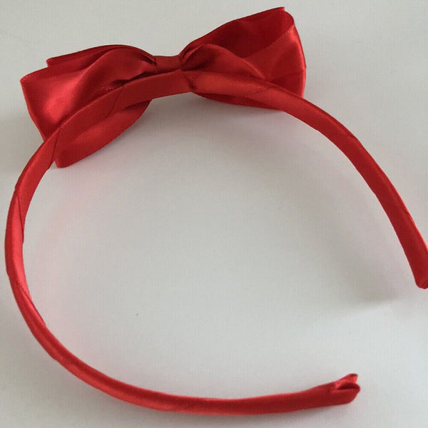 1-3X Girls Bow Hairband Ribbon Headbands Headwear Hair Hoop Kids Hair Book Day