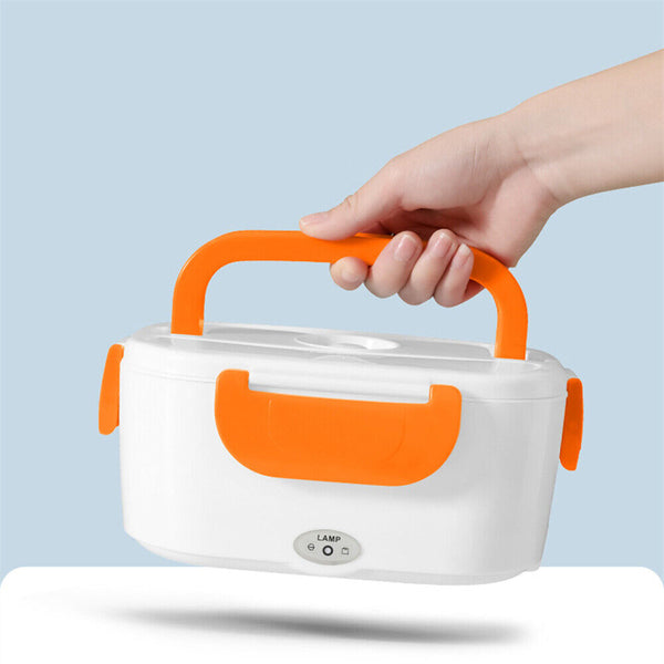 Portable Electric Heated Car Plug Heating Lunch Box Bento Food Warmer 12-24V AU