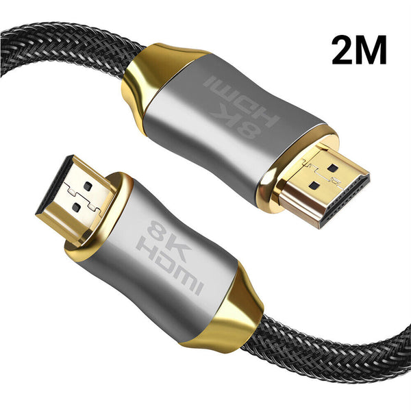 Premium HDMI Cable V2.1 V2.0 8K 4K Ultra HD XBOX PS4 PS5 TV High Speed HEC ARC