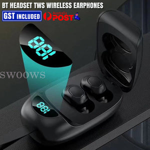 Bluetooth 5.0 Earphone Headset TWS Wireless Mini Earbuds Stereo Bass Headphones