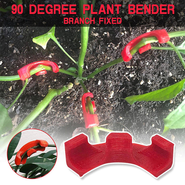 up to 50x 90 Degree Plant Bender For Low Stress Training Branch Fixed Clamp