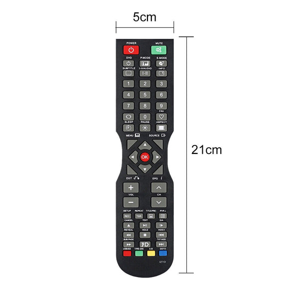 Original OEM For SONIQ TV Remote Control (QT166, QT155, QT155S) QT1D NO SETUP