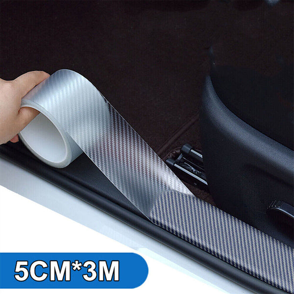 Car Accessories Door Protector Sill Scuff Cover Anti Scratch Sticker 3m*5cm DIY