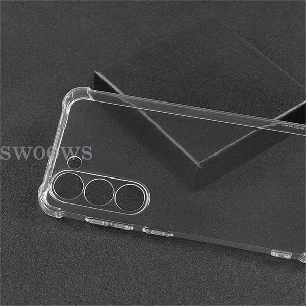 Case For Samsung S23 S22 W/ Lens Protect Clear Heavy Duty Soft Shockproof Cover