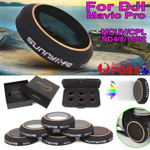 ND4/8/16/32+CPL+MCUV Lens Filters Gimbal Camera Accessori For DJI MAVIC PRO 6 HD