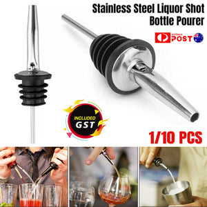 UP20x Liquor Shot Bottle Pourer Dispenser Spirit Nip Measure Wine Barware Tool