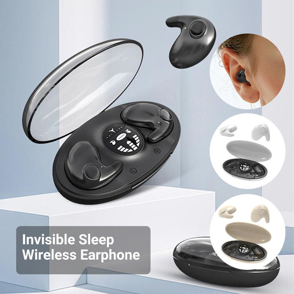 Invisible Sleep Wireless Earphone Tws Bluetooth 5.3 Headphones Hidden Earbuds