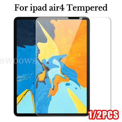 1/2 Full Coverage Tempered Glass Screen Protector For Apple iPad Air 4 Gen 10.9