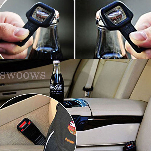 Bottle Opener Car Seat Belt Design Barware Tool Beer Locking Clip Gift up to 4x