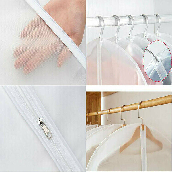 1-10 Clothes Cover Suit Dustproof Storage Bag Garment Dress Jacket CoatProtector