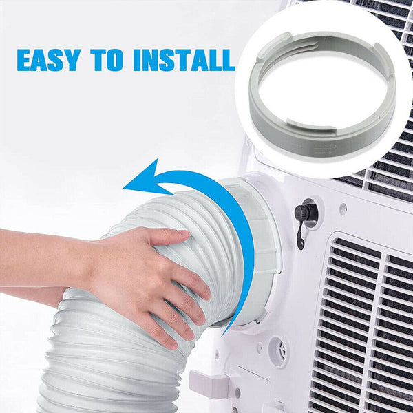 Portable Exhaust Duct Interface For Air Conditioner Exhaust Hose Tube Connector