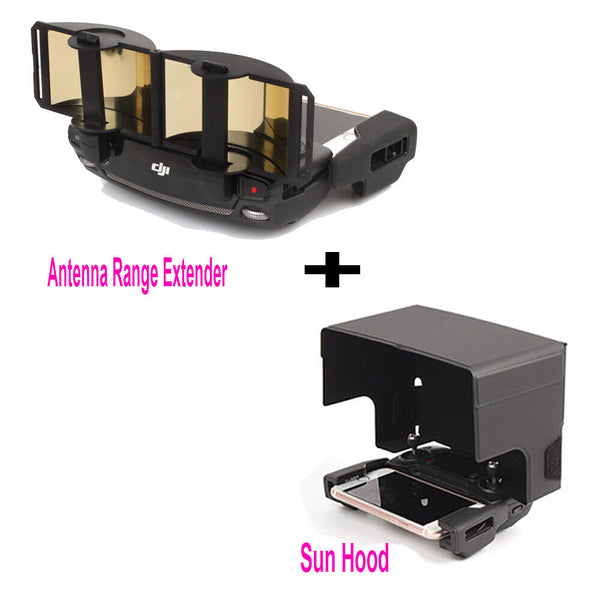 Antenna Range Extender Signal Booster Sun Hood Visor Cap For DJI Mavic Pro Spark