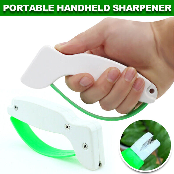 UP5x Portable Handheld Sharpen Knife Sharpener for Kitchen Outdoor Garden Tool