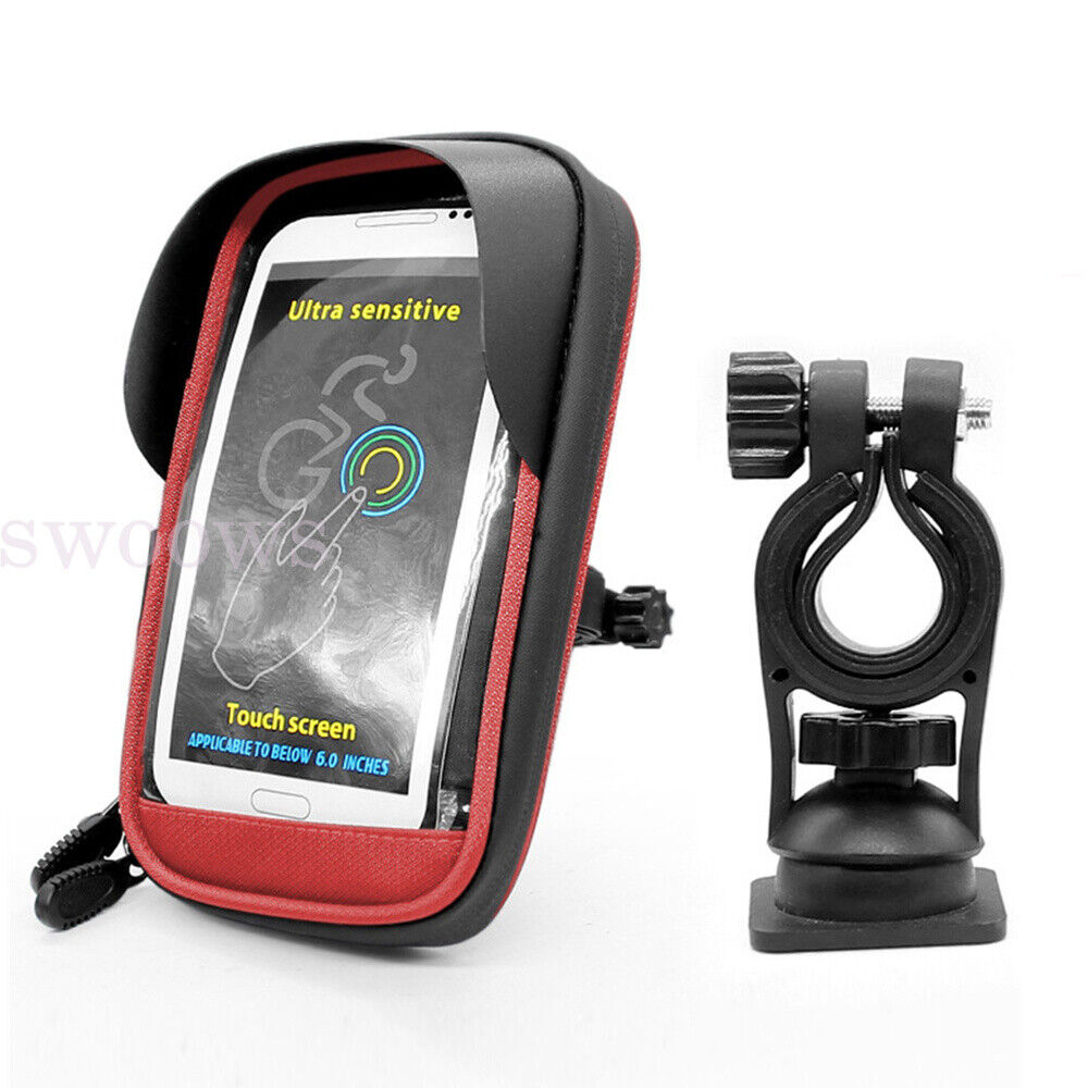 Waterproof Bike Phone Holder Handlebar Mount For Motorcycle Cycling Universal