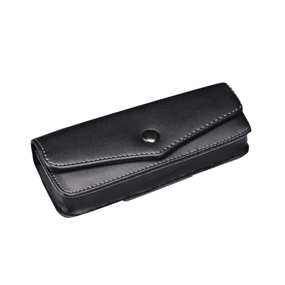 Belt Wearable Glasses Storage Box PU Glasses Case Carrying Cases Phone Bags AU