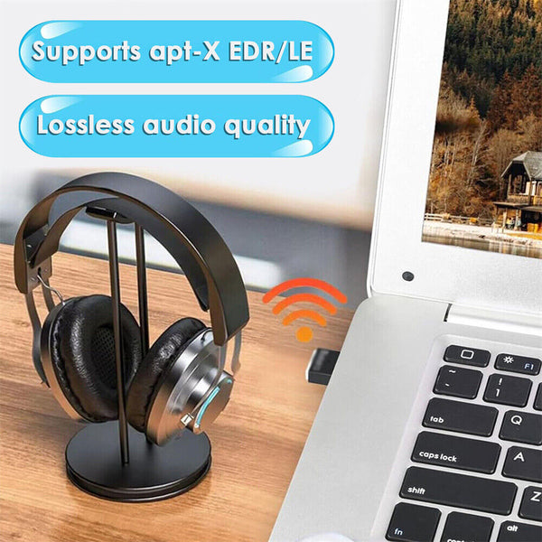 USB Bluetooth 5.3 Adapter Transmitter Receiver Dongle Wireless Adapter Plug&Play