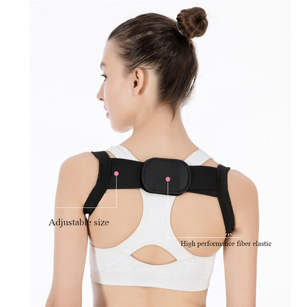 Posture Corrector Lumbar Brace Pain Relief Full Back Support Shoulder Brace Belt