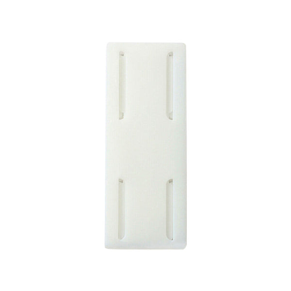 Wall Mount Plug Fixer Self-Adhesive Power Strip Plug Holder Socket Organizer