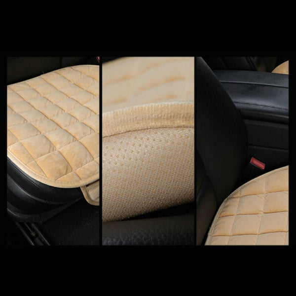 1/2Car Seat Cover Seat Cushion Universal Front Seat Pad Auto Seat ProtectorCover