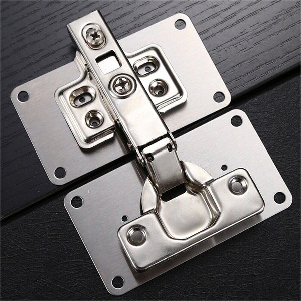 Kitchen Cupboard Door /Hinge Repair Kit Hinge Repair Plate Cabinet Mount-Tool AU